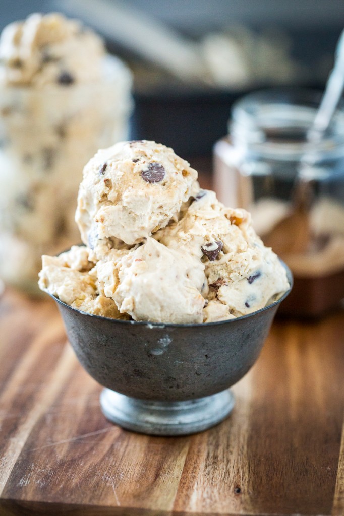 Sugar-Free Snickers Ice Cream