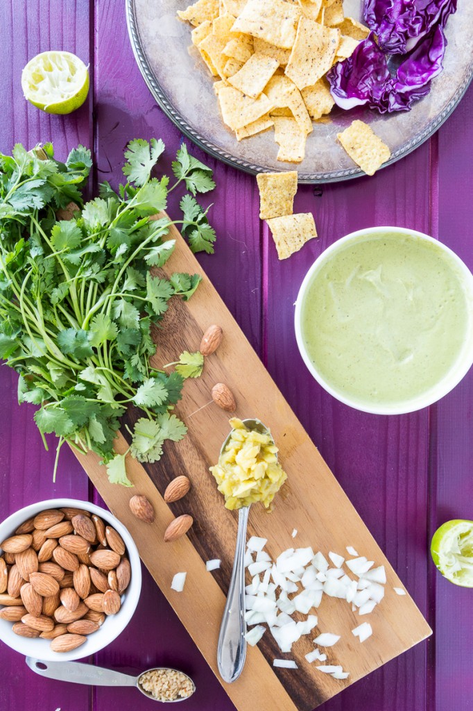 Cilantro Chile Almond Dip