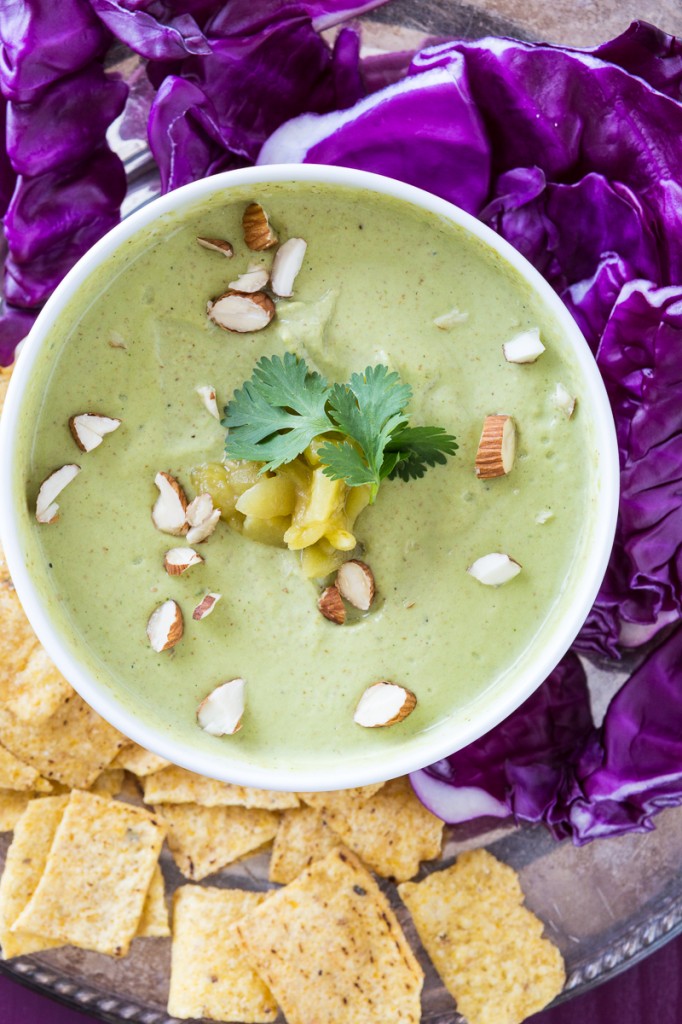 Cilantro Chile Almond Dip