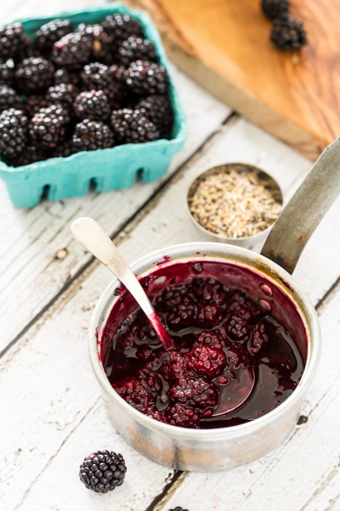 Vegan Lemon-Lavender Blackberry & Ricotta Grilled Cheese Sandwiches