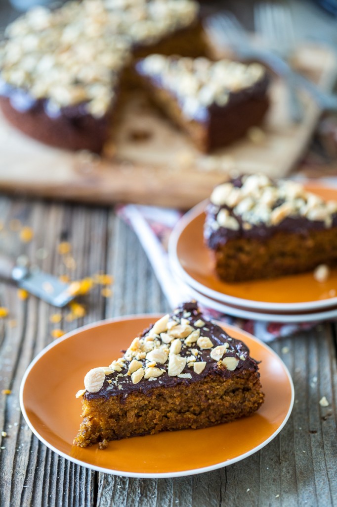 Chocolate, Orange, and Almond Olive Oil Cake