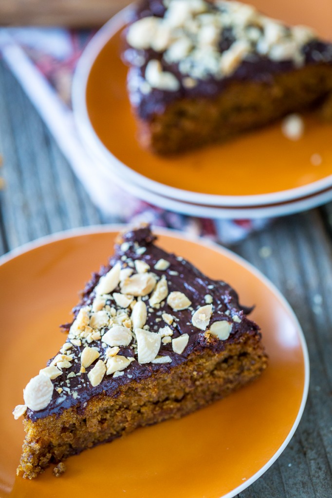 Chocolate, Orange, and Almond Olive Oil Cake