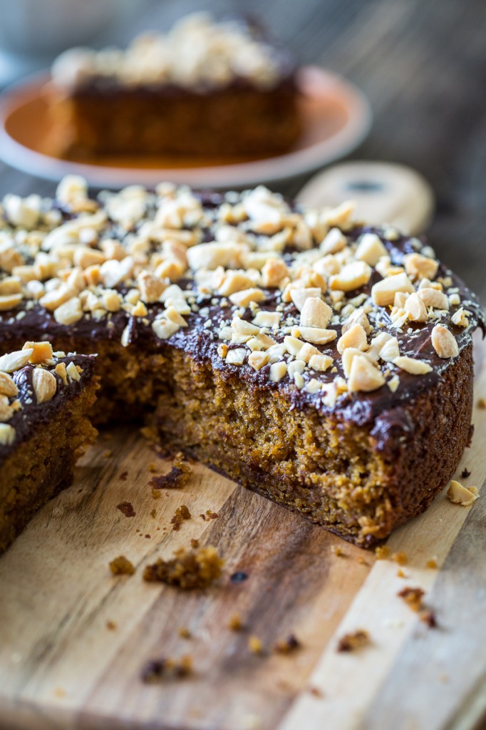 Toasted Almond Cake - Gretchen's Vegan Bakery