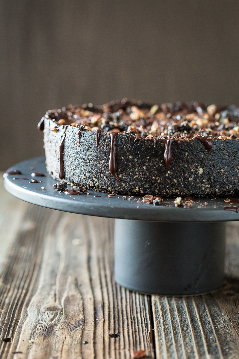 Mississippi Mud Cake - Fun Vegan Chocolate Cake - Full of Beans