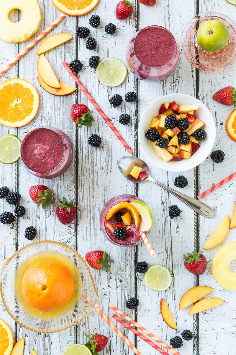 Kombucha Sangria Smoothie