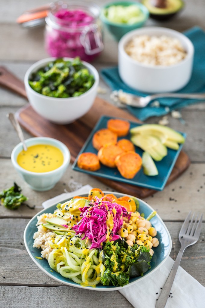 The Macro Bowl with Turmeric-Tahini Dressing