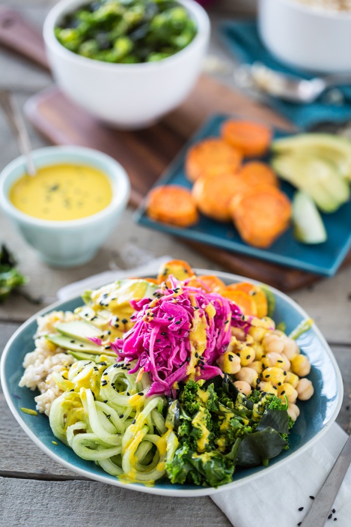 The Macro Bowl with Turmeric-Tahini Dressing