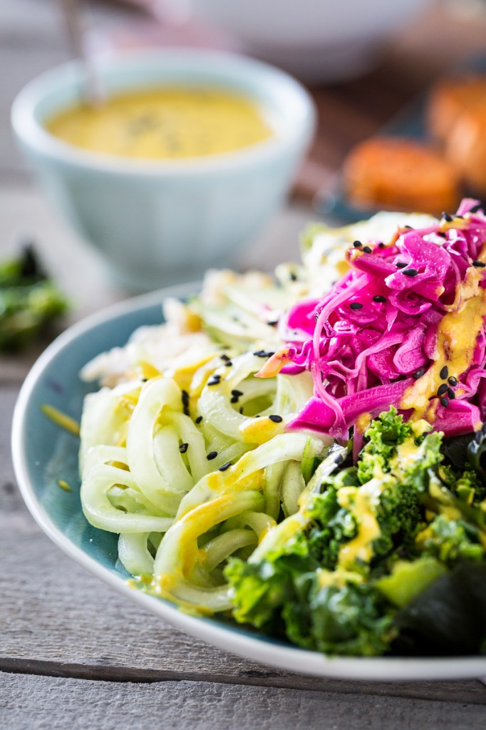 The Macro Bowl with Turmeric-Tahini Dressing