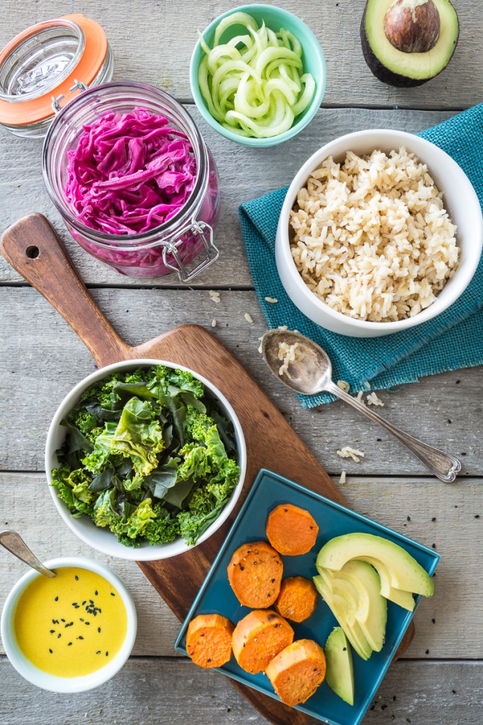 The Macro Bowl with Turmeric-Tahini Dressing