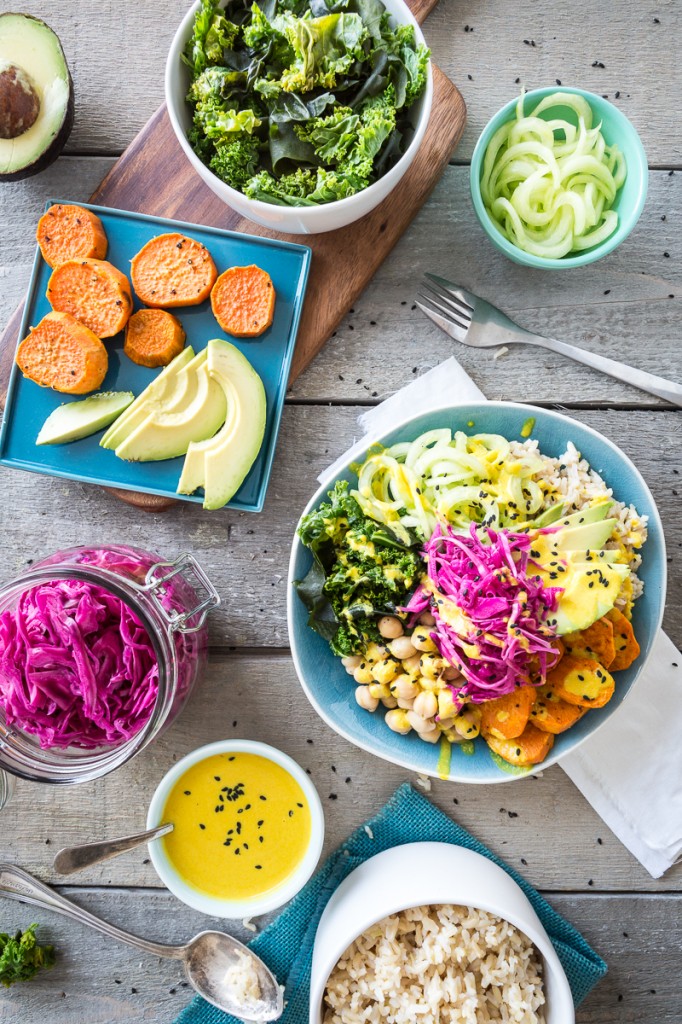 The Macro Bowl with Turmeric-Tahini Dressing