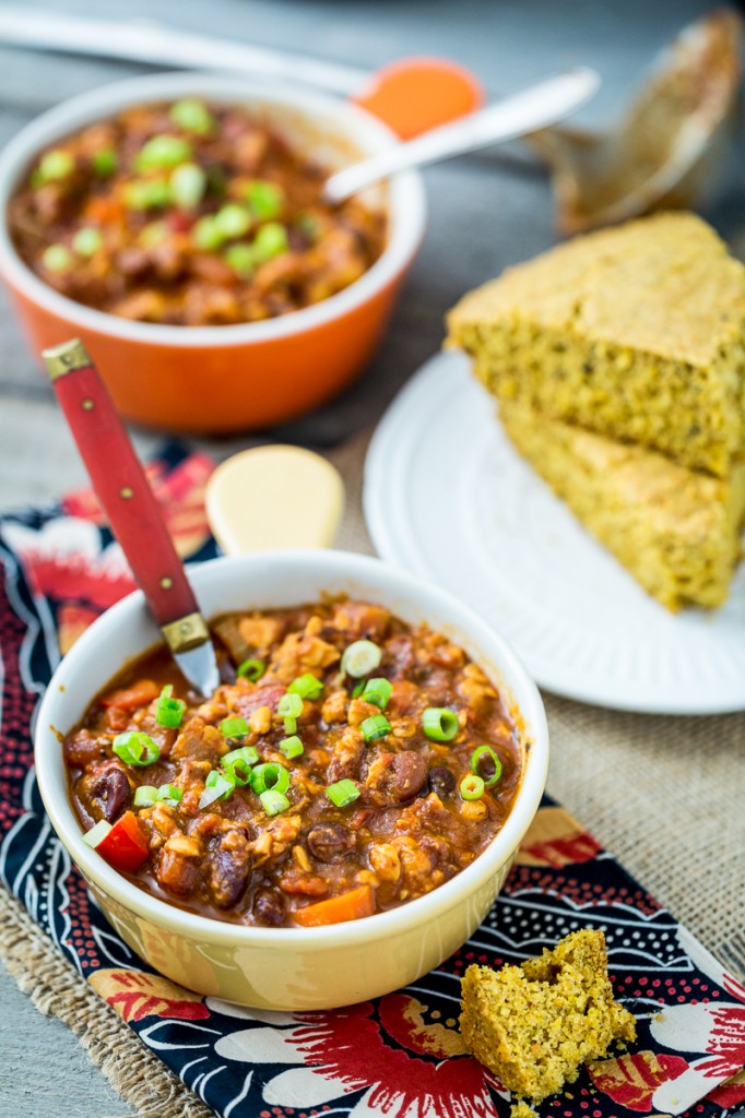 Chipotle Chili con Tempeh