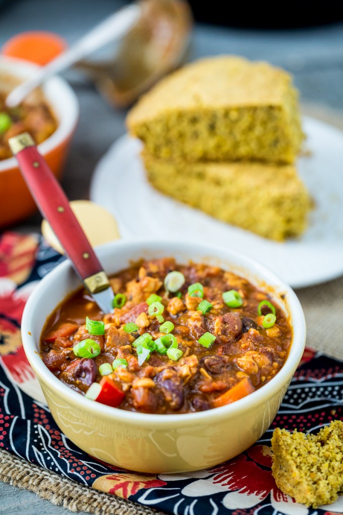 Chipotle Chili con Tempeh