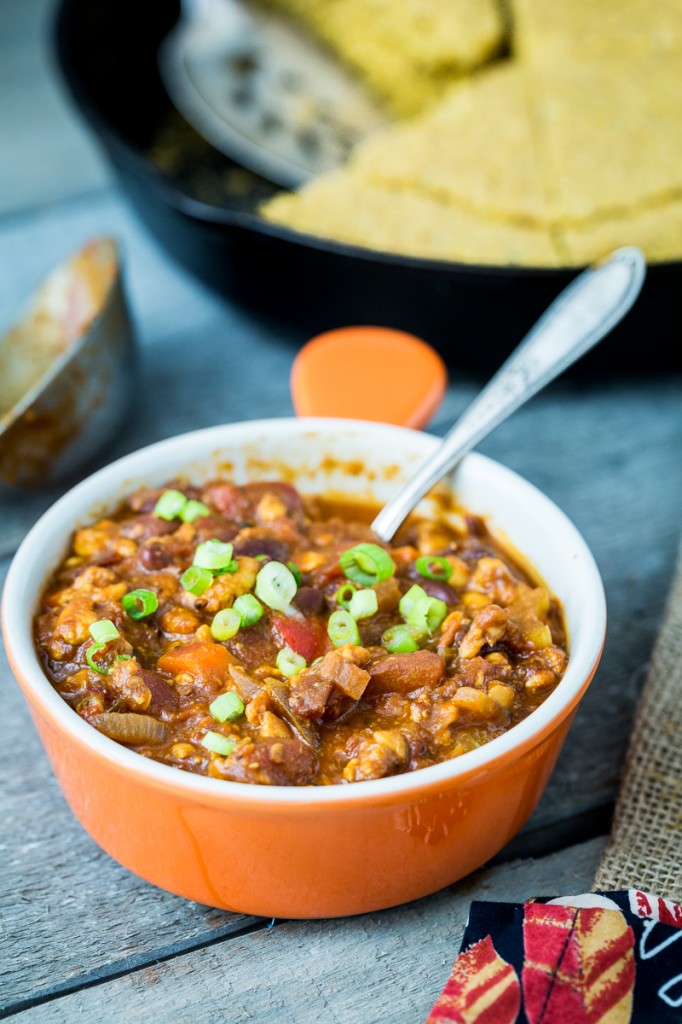 Chipotle Chili con Tempeh