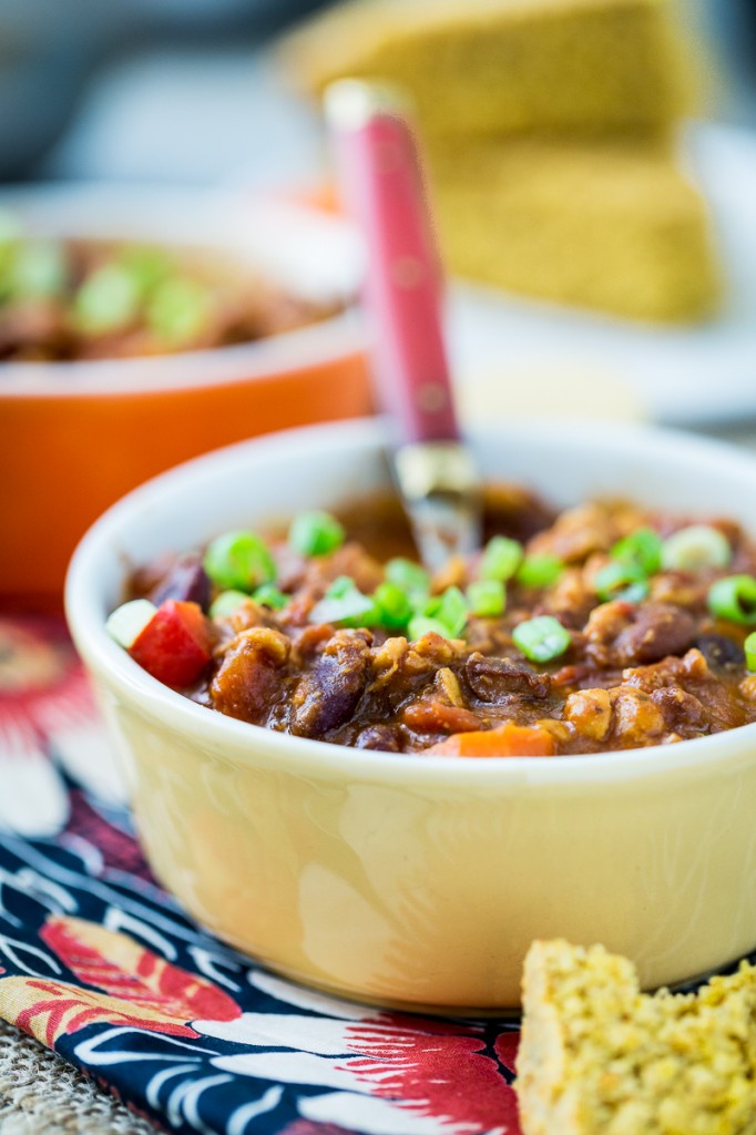 Chipotle Chili con Tempeh