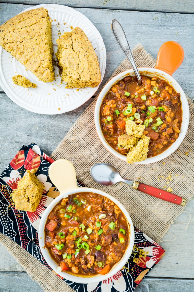 Chipotle Chili con Tempeh