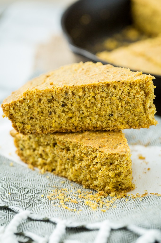 Vegan, Gluten-Free Skillet Cornbread