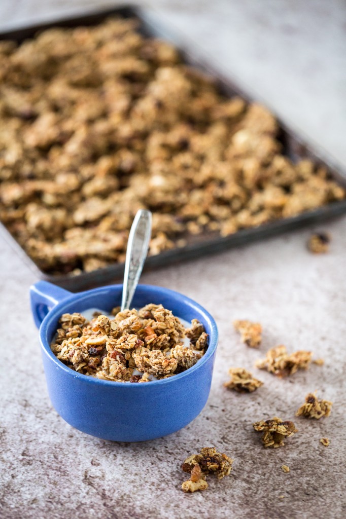 Savory Curry Cashew Granola