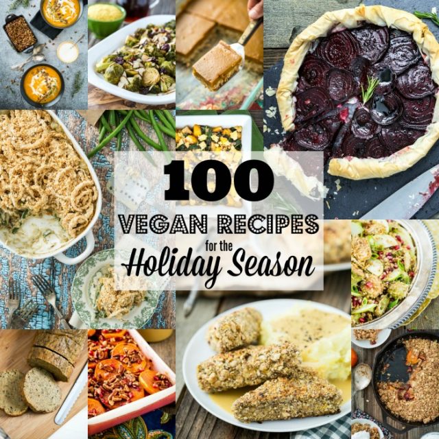 100 Vegan Recipes for the Holiday Season 2014