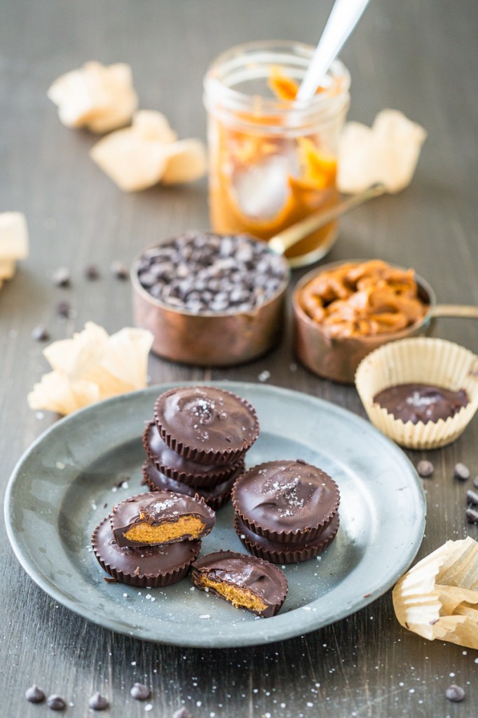 Nut-Free Chocolate Pumpkin Butter Cups