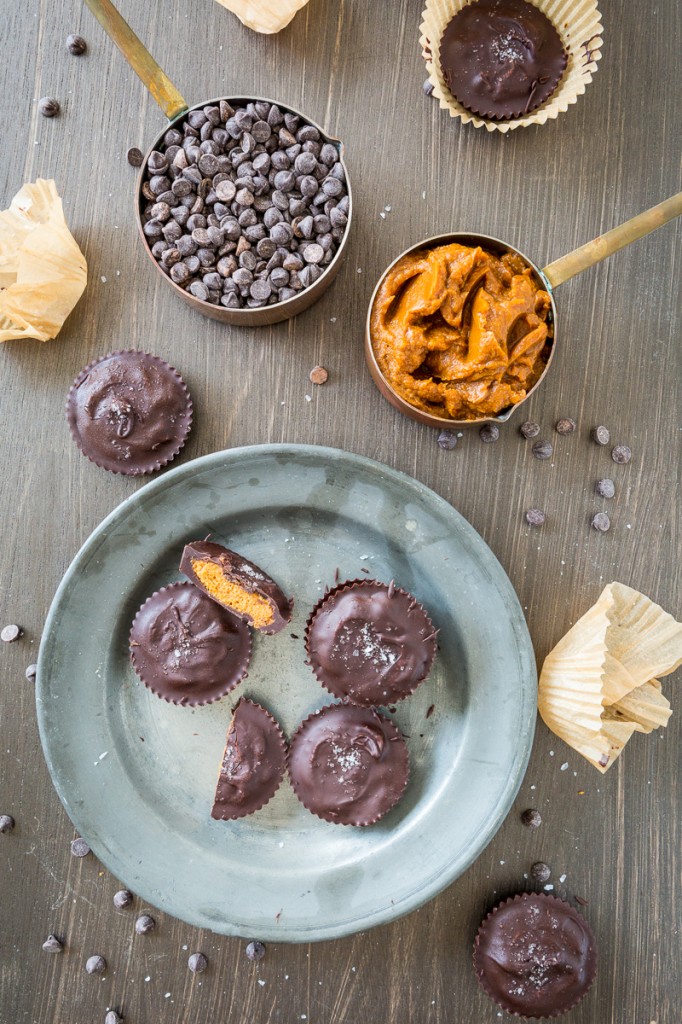 Nut-Free Chocolate Pumpkin Butter Cups