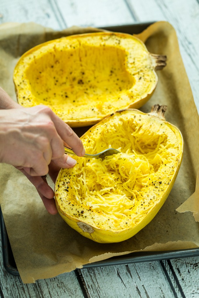 Pizza-Stuffed Spaghetti Squash