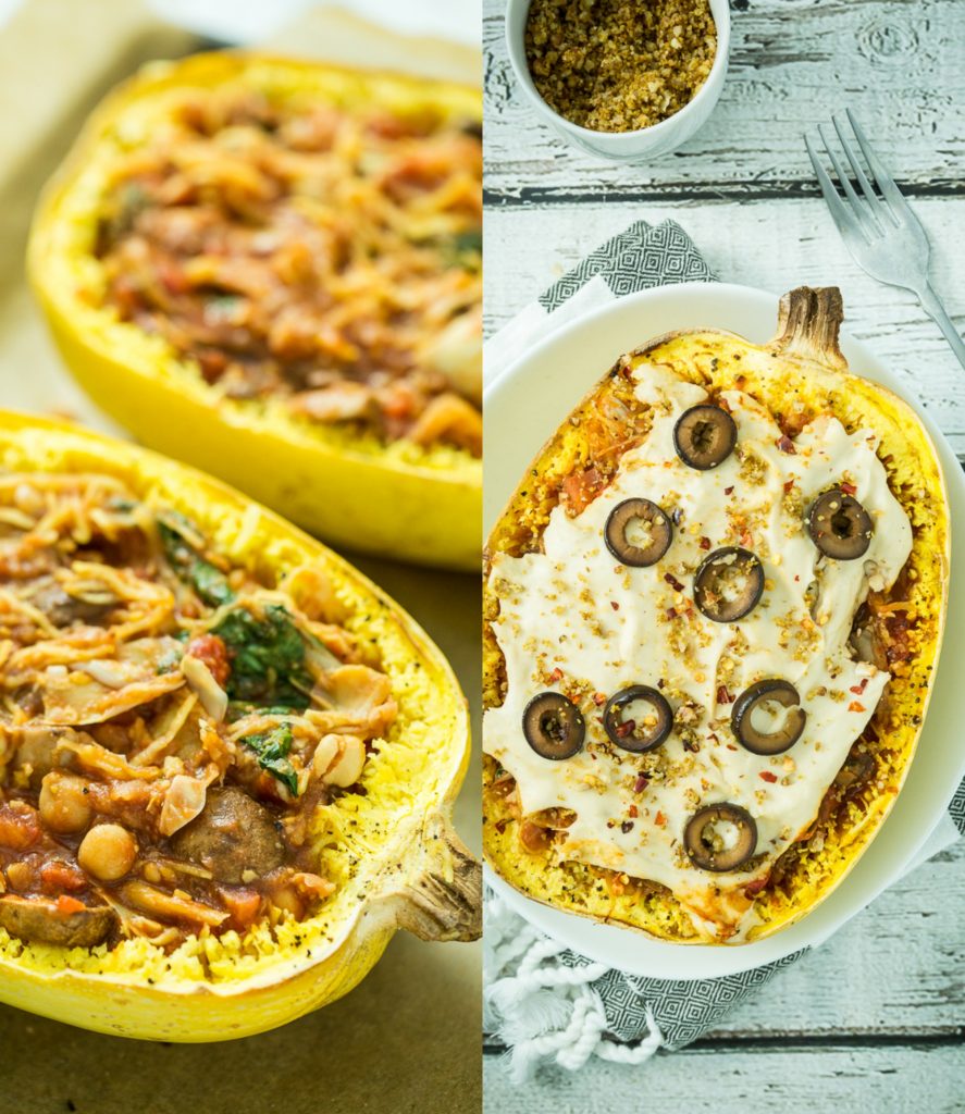 Pizza-Stuffed Spaghetti Squash