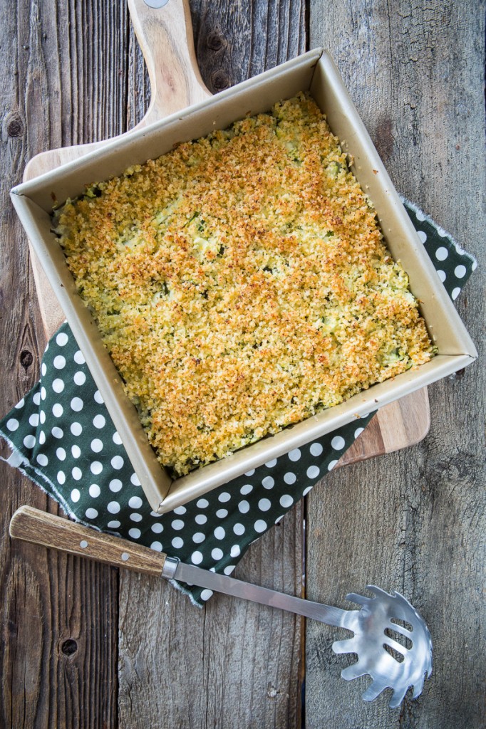 Zucchini Basil Casserole + Vegan Casseroles Giveaway