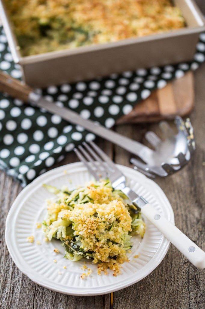 Zucchini Basil Casserole + Vegan Casseroles Giveaway