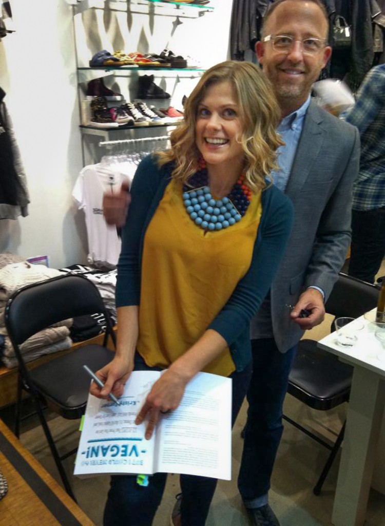 My first book signing at Kitson