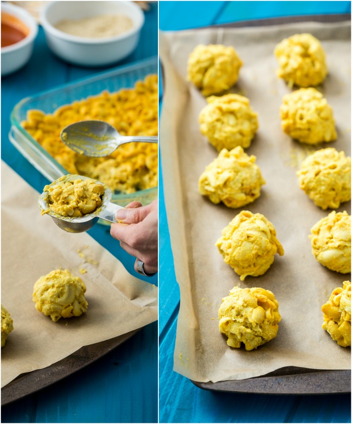 Gluten-Free, Vegan Buffalo Mac n' Cheese Balls