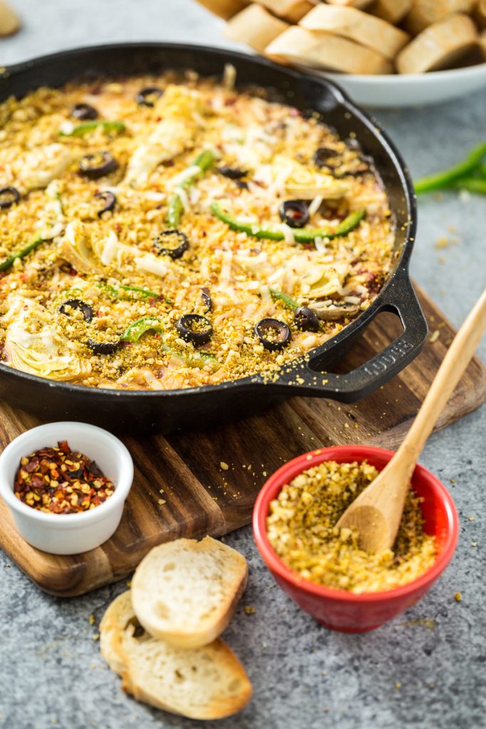 Oven-Baked Pizza Dip