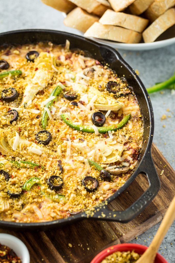 Oven-Baked Pizza Dip