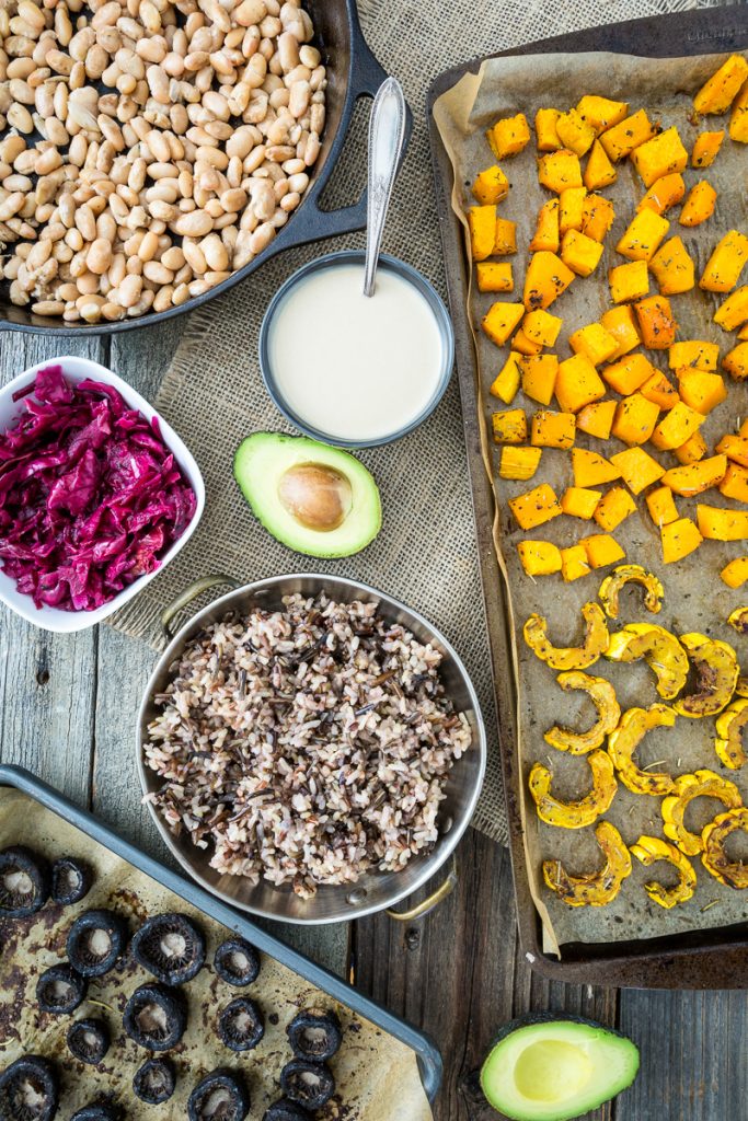 Roasted Rainbow Winter Bowl