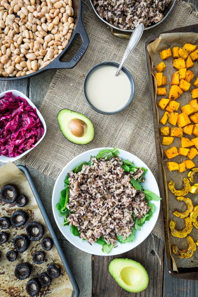 Roasted Rainbow Winter Bowl