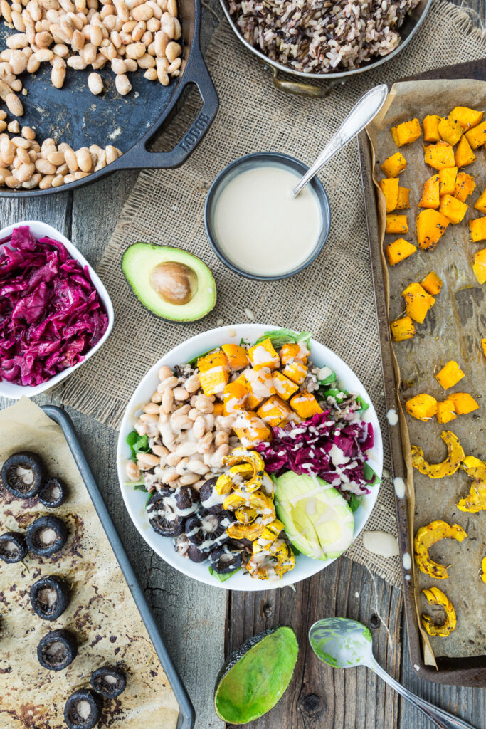 Roasted Rainbow Winter Bowl