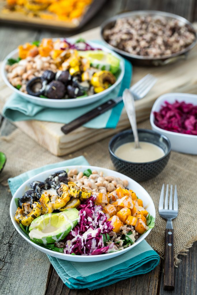 Roasted Rainbow Winter Bowl