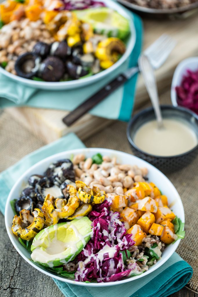 Roasted Rainbow Winter Bowl