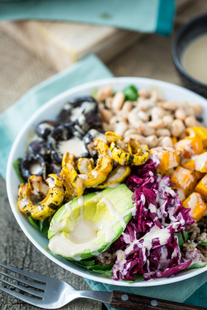 Roasted Rainbow Winter Bowl