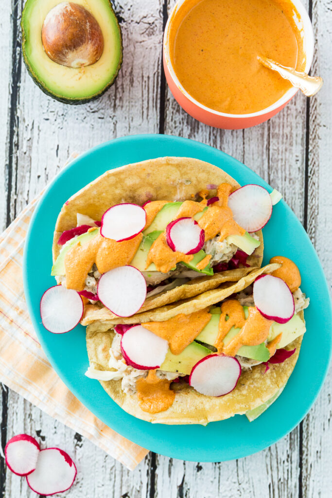 Jackfruit Fish-Free Tacos