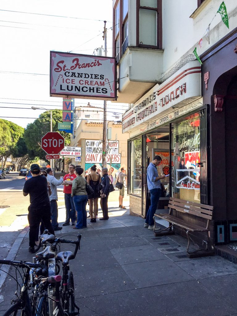 Vegan Dining in San Francisco: St. Francis Fountain