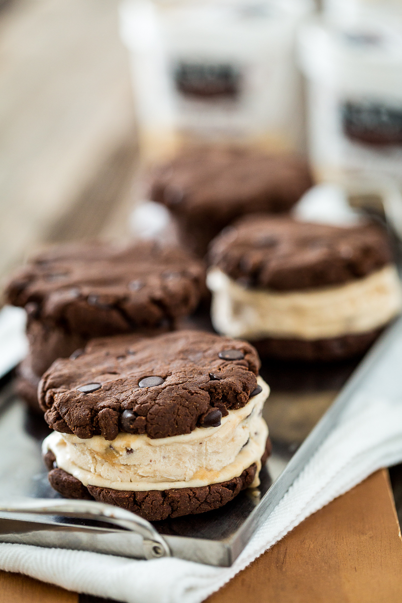 Easy, Gluten-Free, Vegan Ice Cream Sandwiches