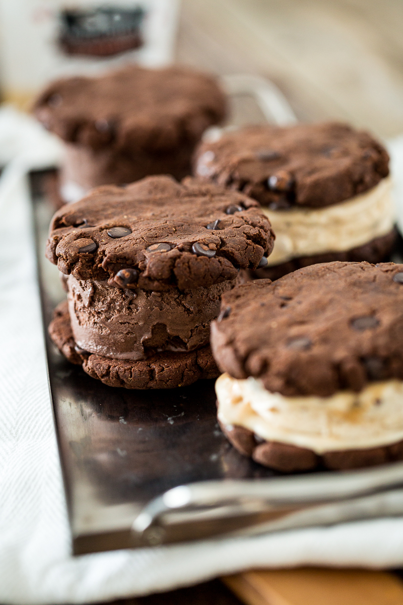 Easy, Gluten-Free, Vegan Ice Cream Sandwiches