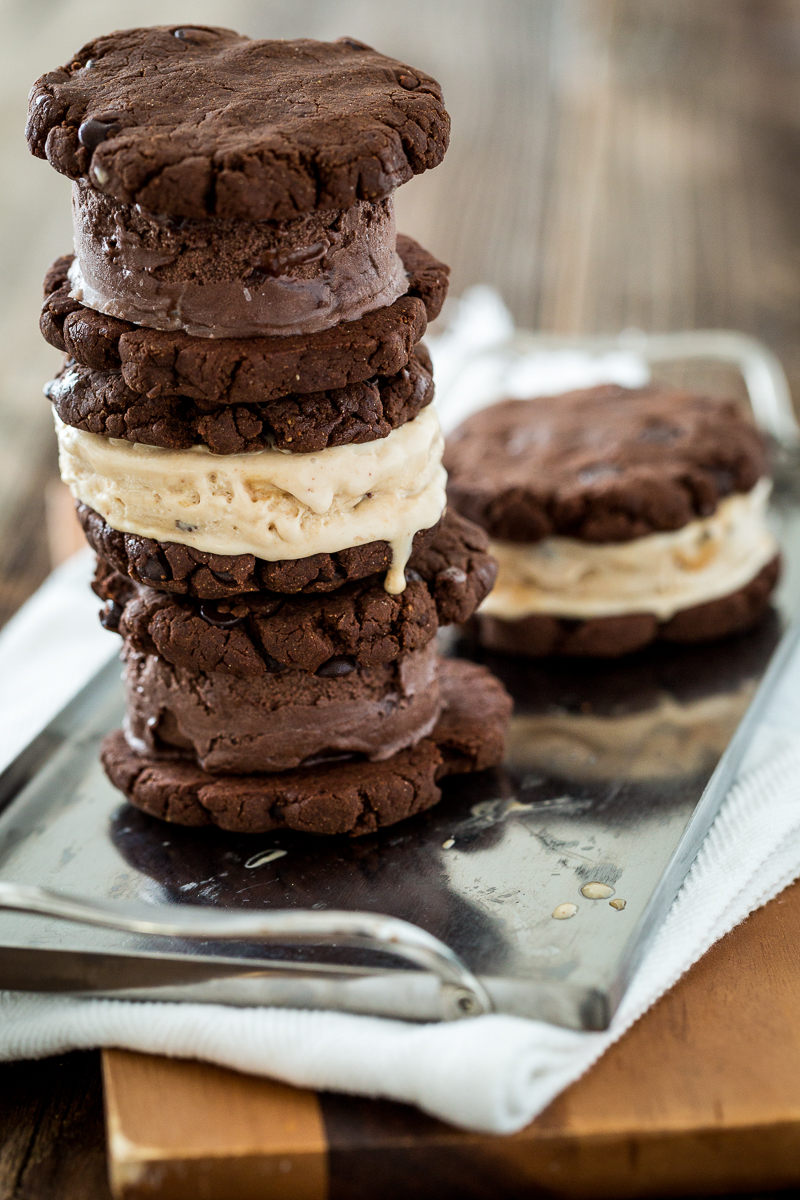 Easy, Gluten-Free, Vegan Ice Cream Sandwiches