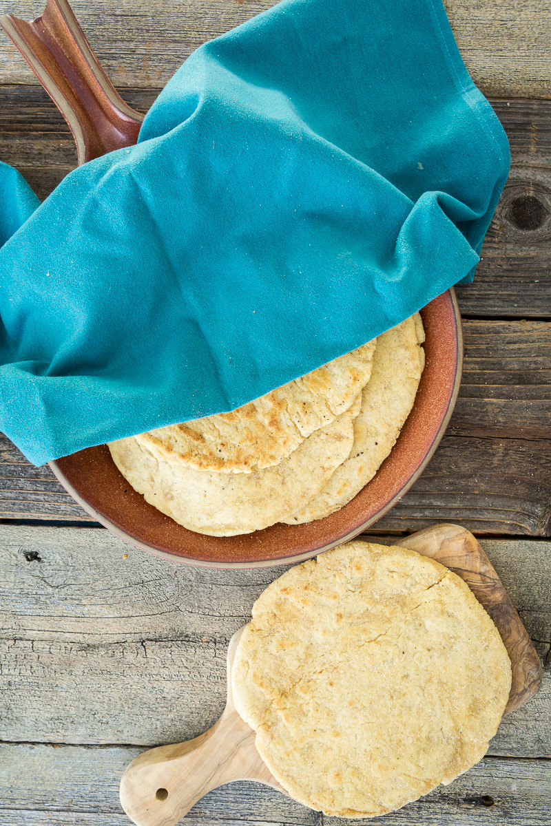 Easy, Homemade, Yeast-Free, Vegan & Gluten-Free Flatbread