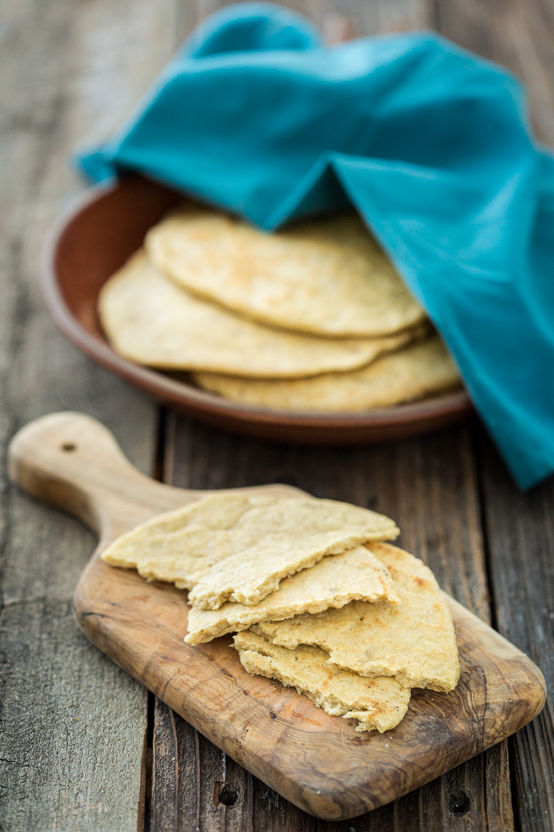 Easy, Homemade, Yeast-Free, Vegan & Gluten-Free Flatbread