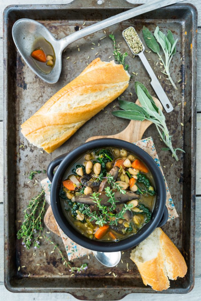 White Bean & Portobello Stew