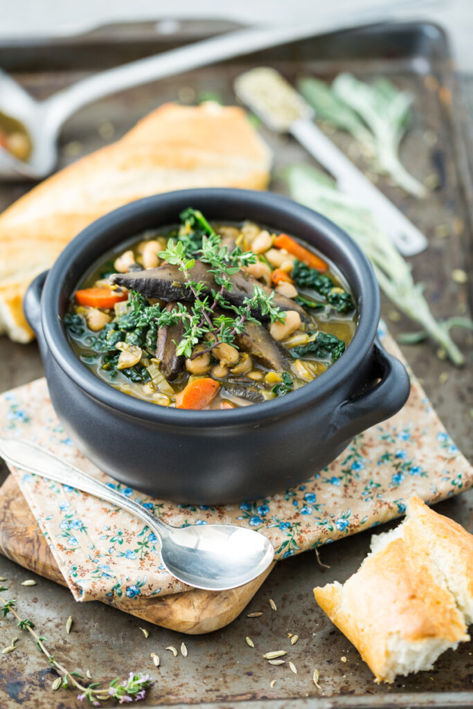 White Bean & Portobello Stew