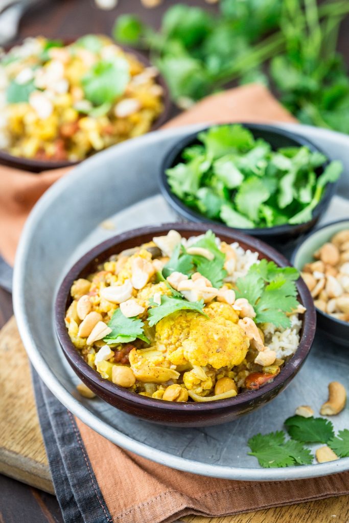 Quick Cauliflower Curry