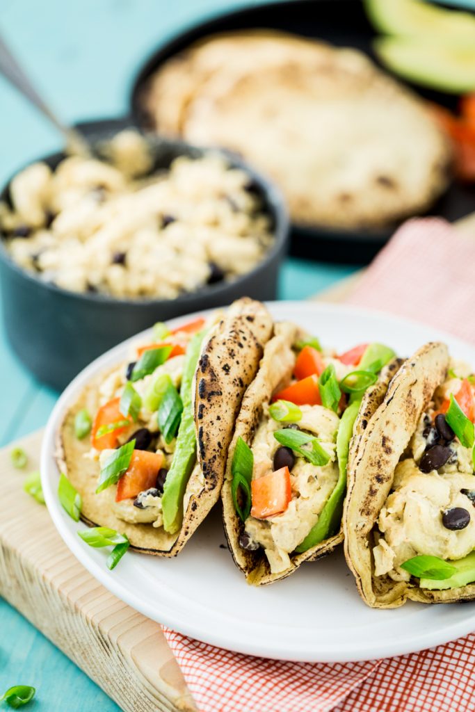 Black Bean Nacho Mac and Cheese Tacos