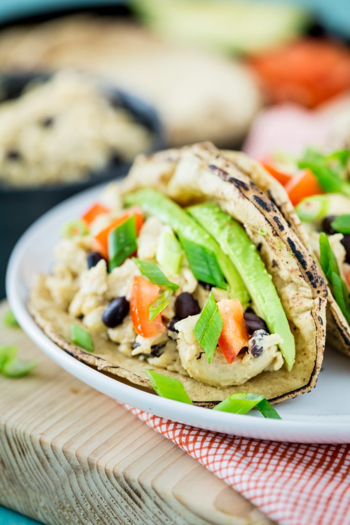 Black Bean Nacho Mac and Cheese Tacos